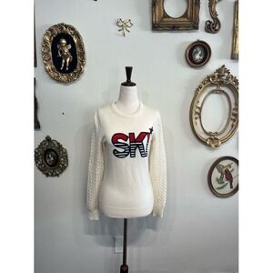 Perfect Moment Vintage Ski Sweater Long Sleeve Size Small